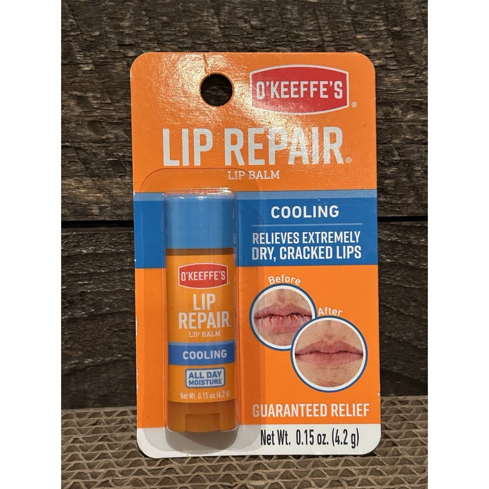 O'Keeffe'S Lip Repair Lip Balm with Cooling Relief for Dry, Cracked Lips - Stick